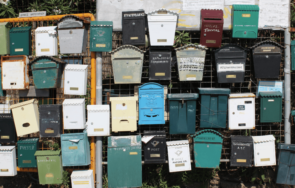 Organize your mailbox