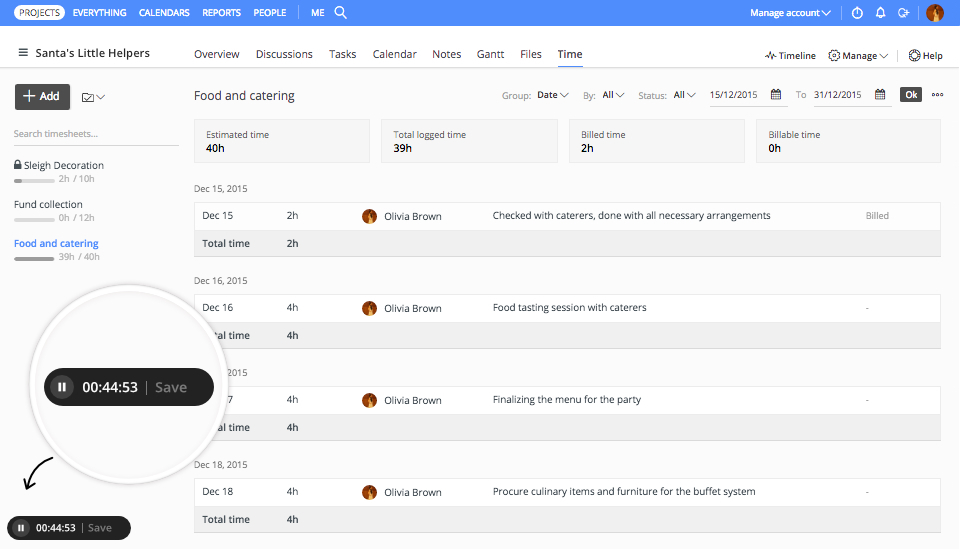Online Timesheet Software