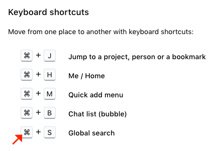 Shortcuts