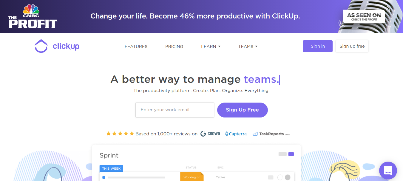 ClickUp - omnifocus alternative