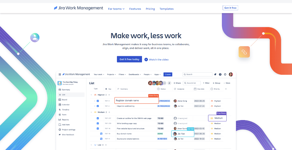 Jira as a monday project management alternative