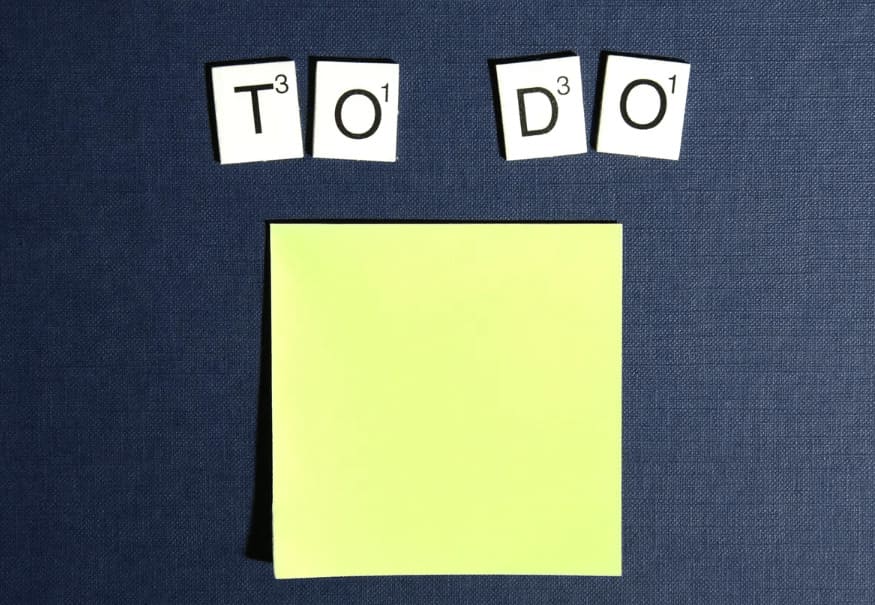 Stick to your to-do list