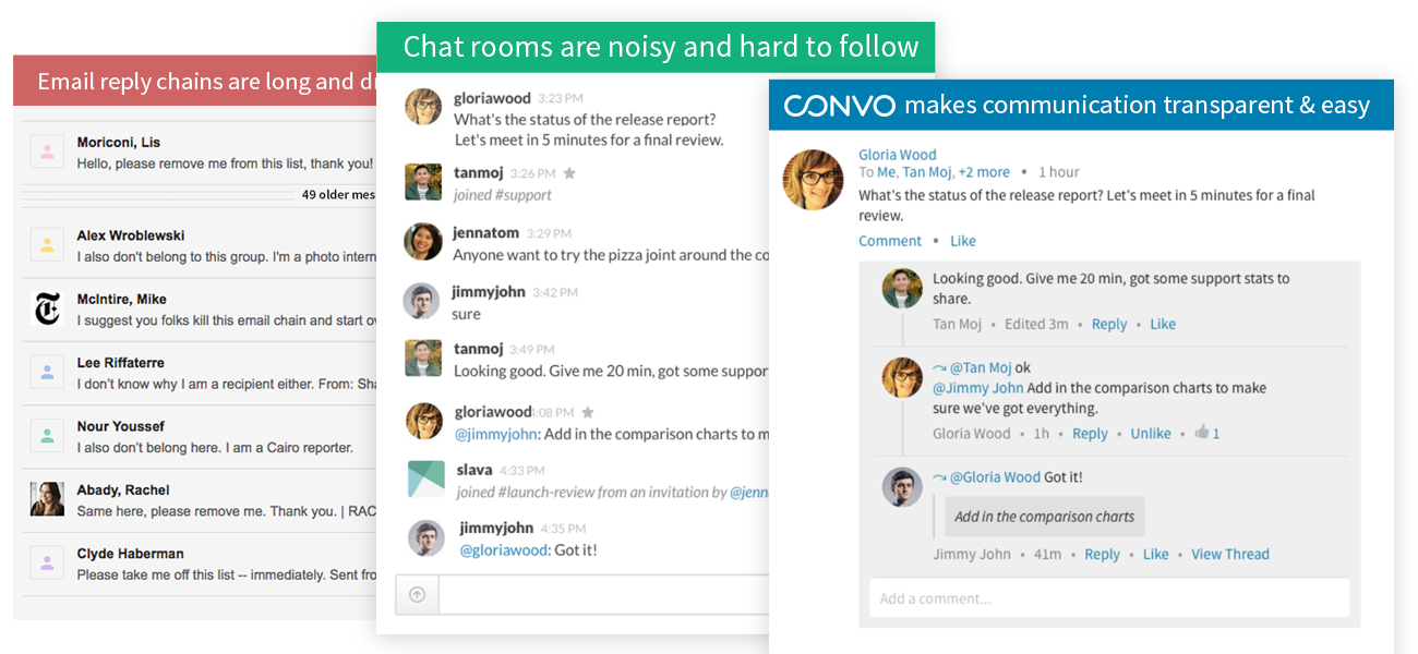 Keep your conversations organized with chat threads!
