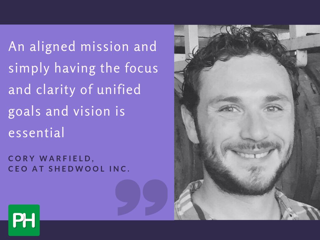 Cory Warfield  talks about shared vision