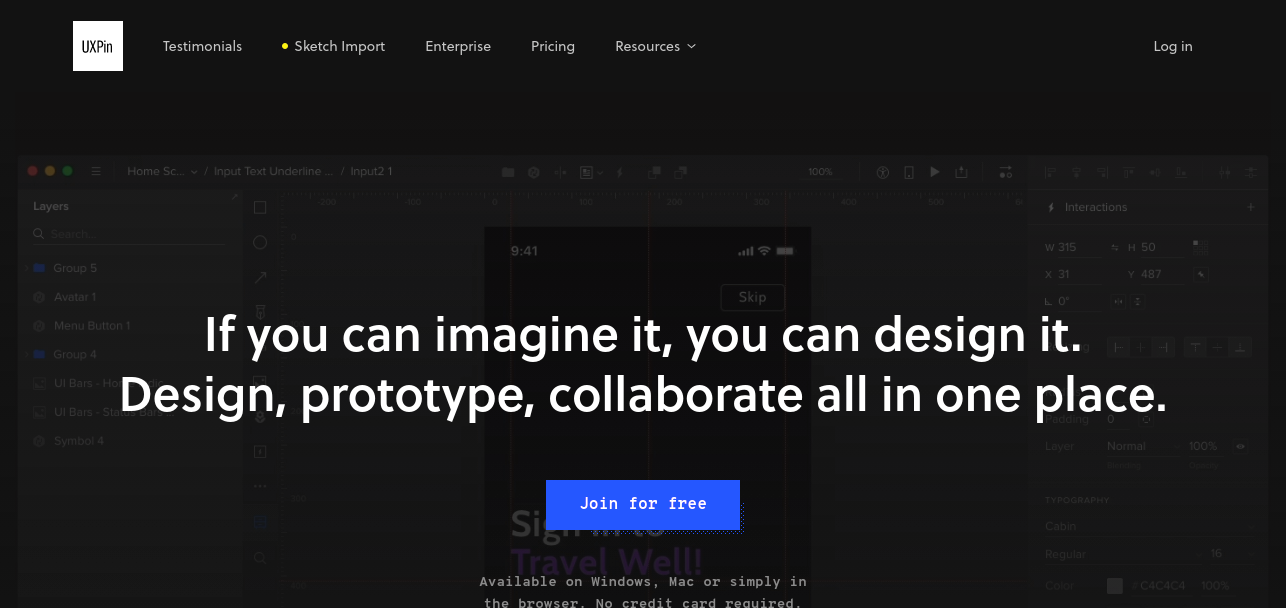 best inviosion alternative - UXPin