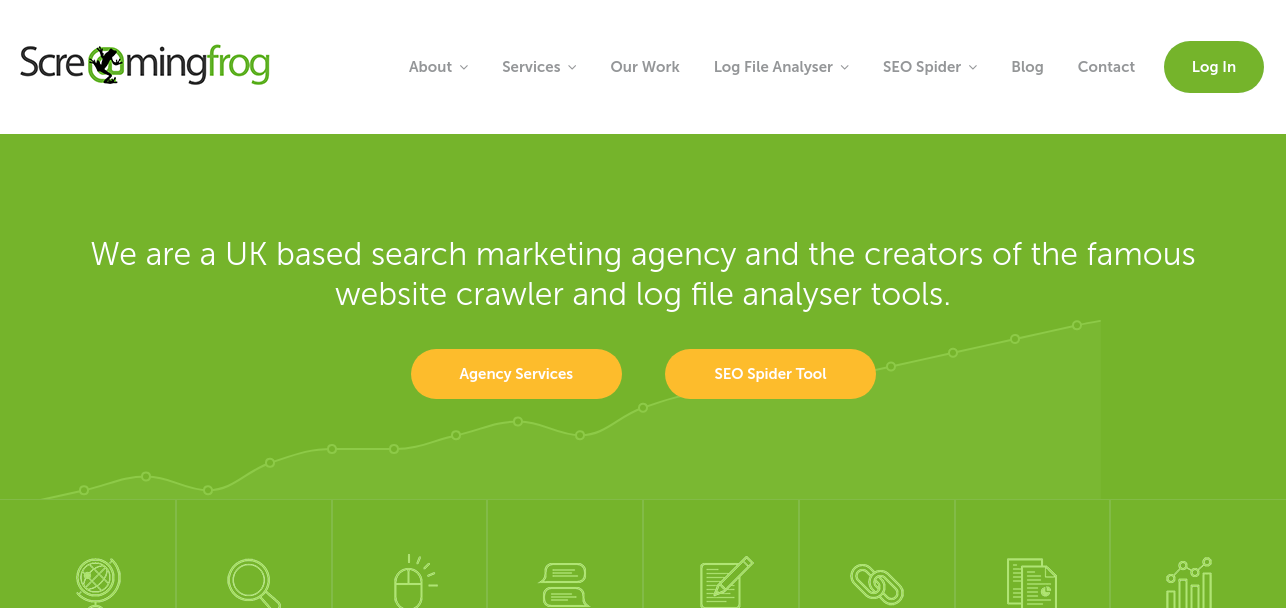 Screaming Frog is best SEO tools to increase marketing team productivity