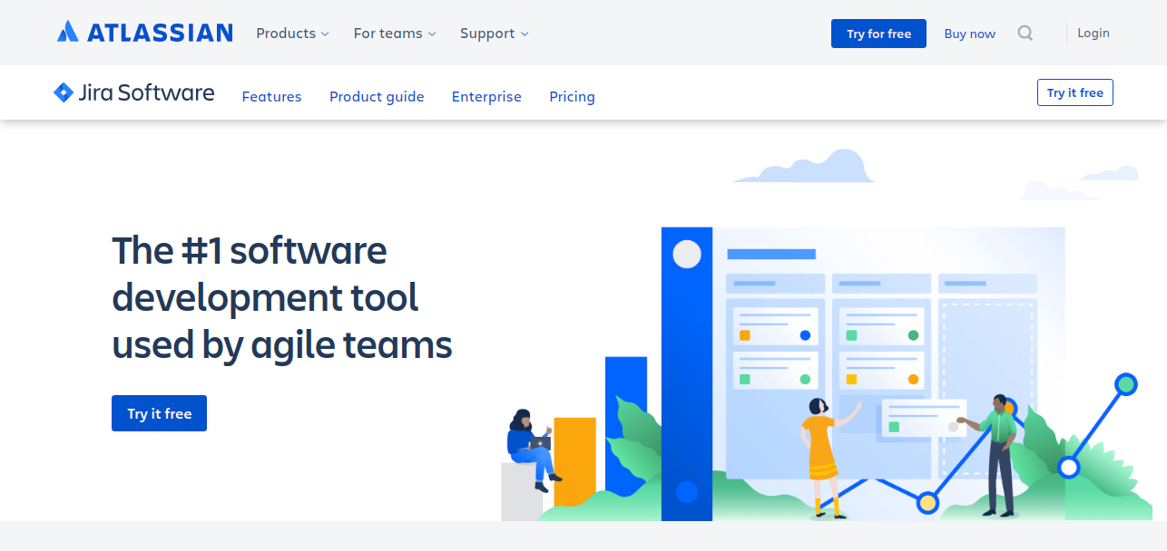 Jira as Clubhouse.io Alternatives