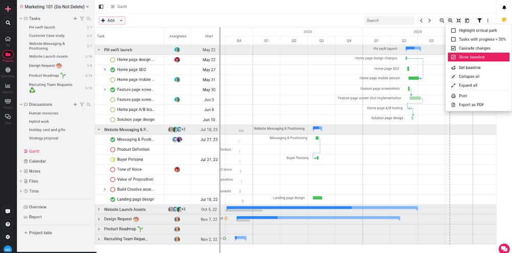 complex workflows in Asana