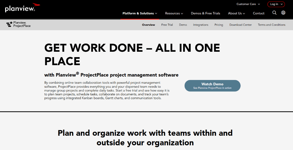 Projectplace as best business task management app