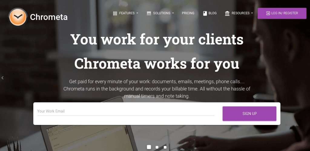 Chrometa tools for time management