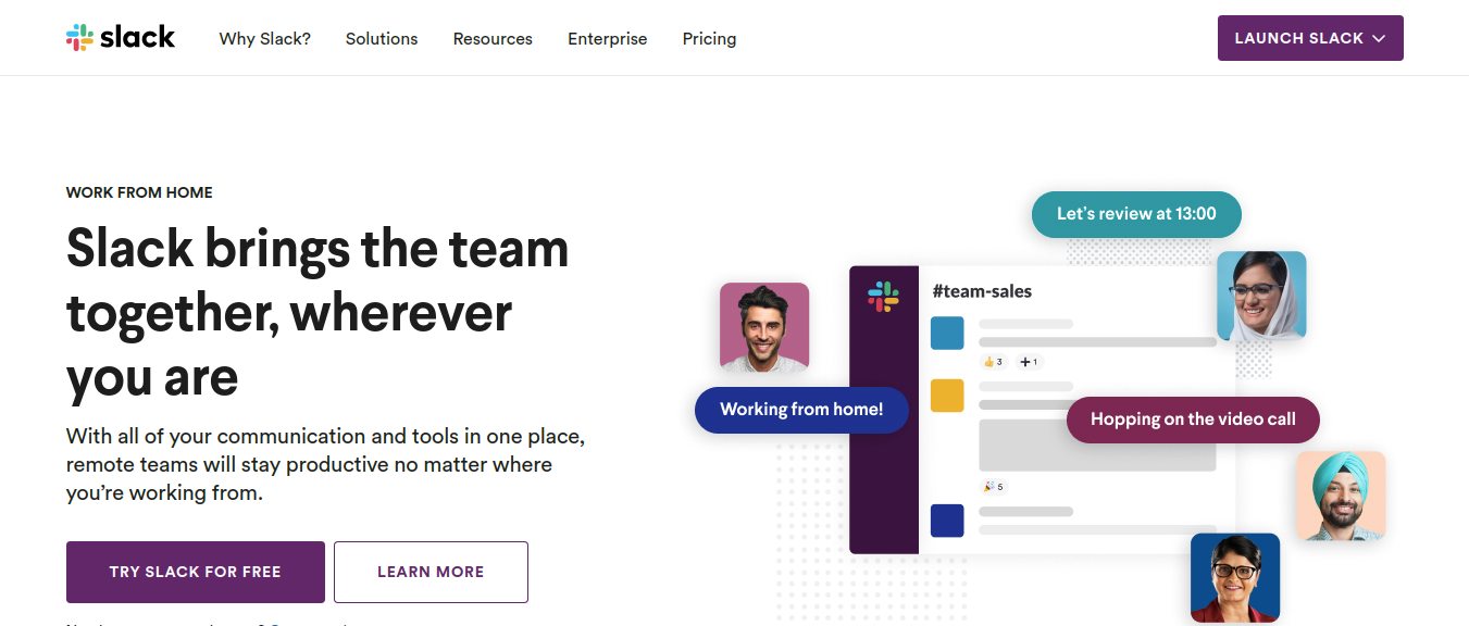 Slack as microsoft teams alternatives