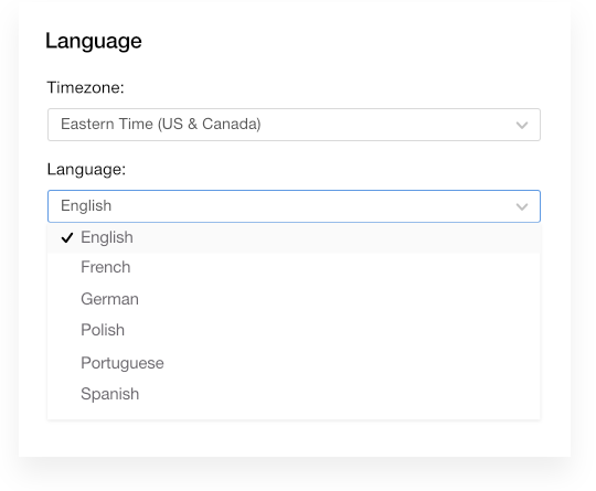 ProofHub Languages