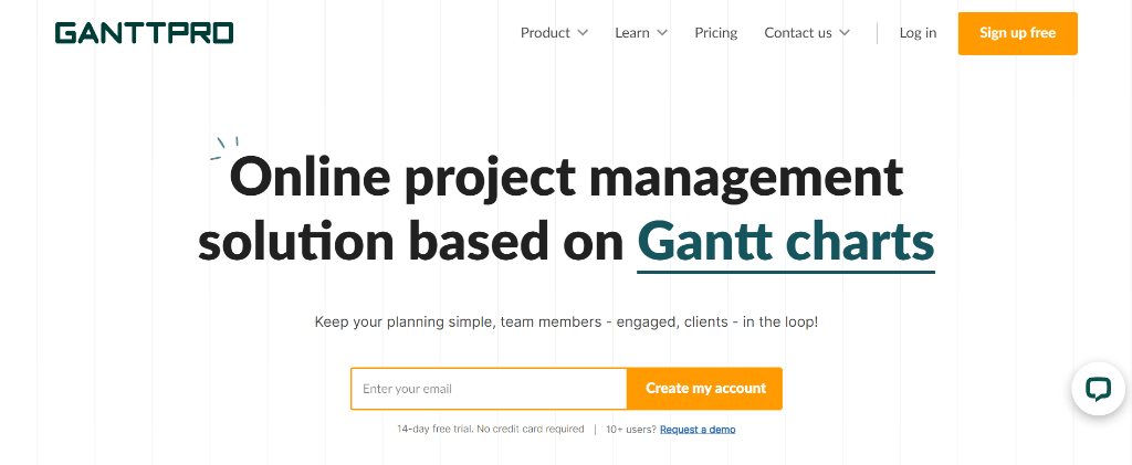 Gantt Pro to do list application