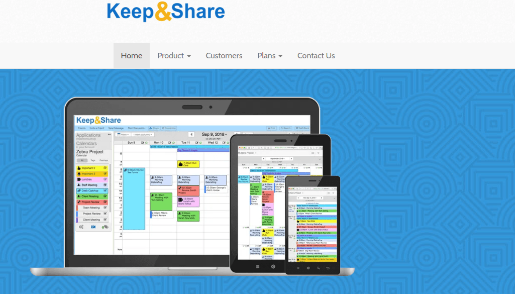 Keep & Share online to do list app for team