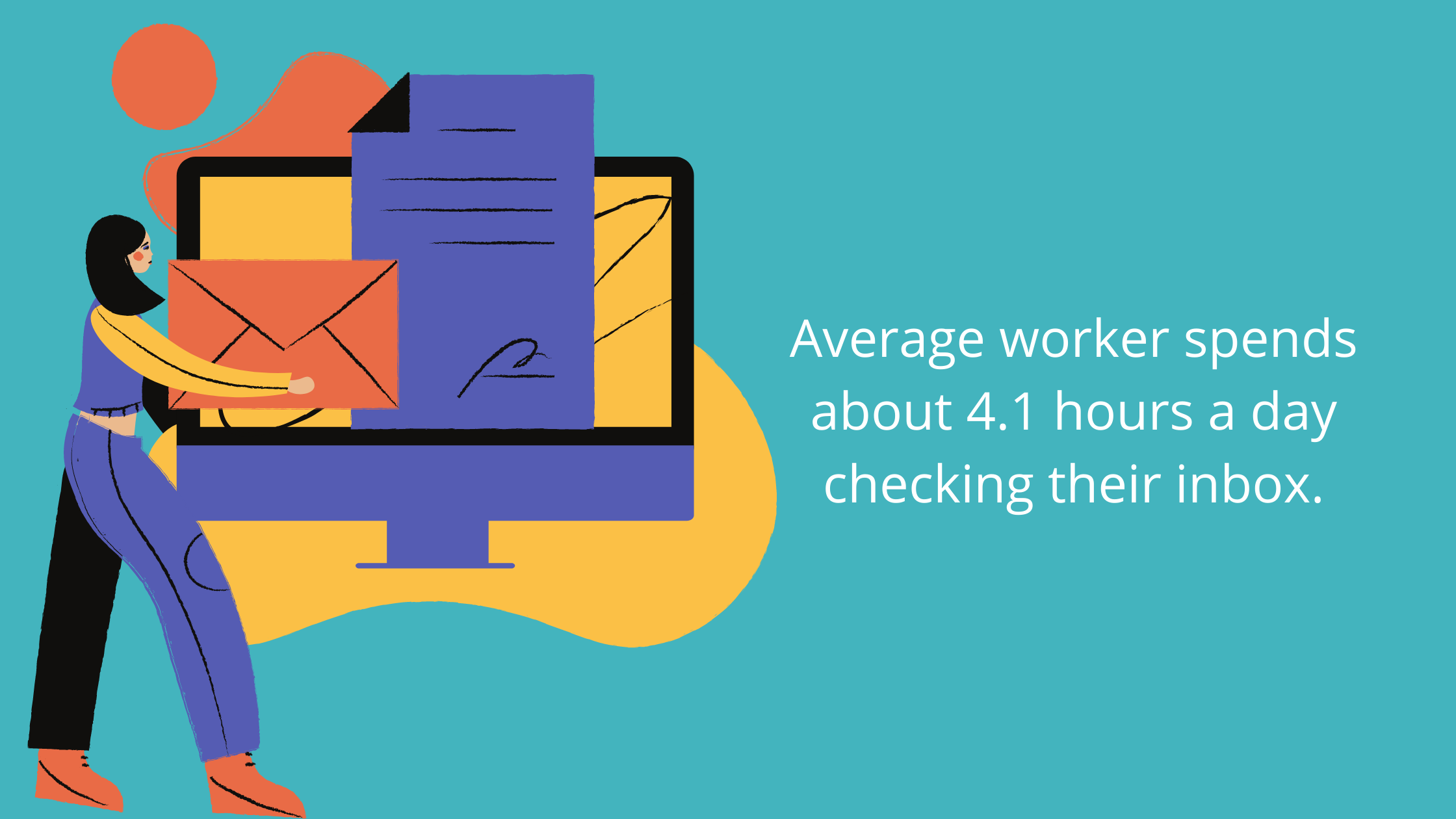 Workplace email productivity stats