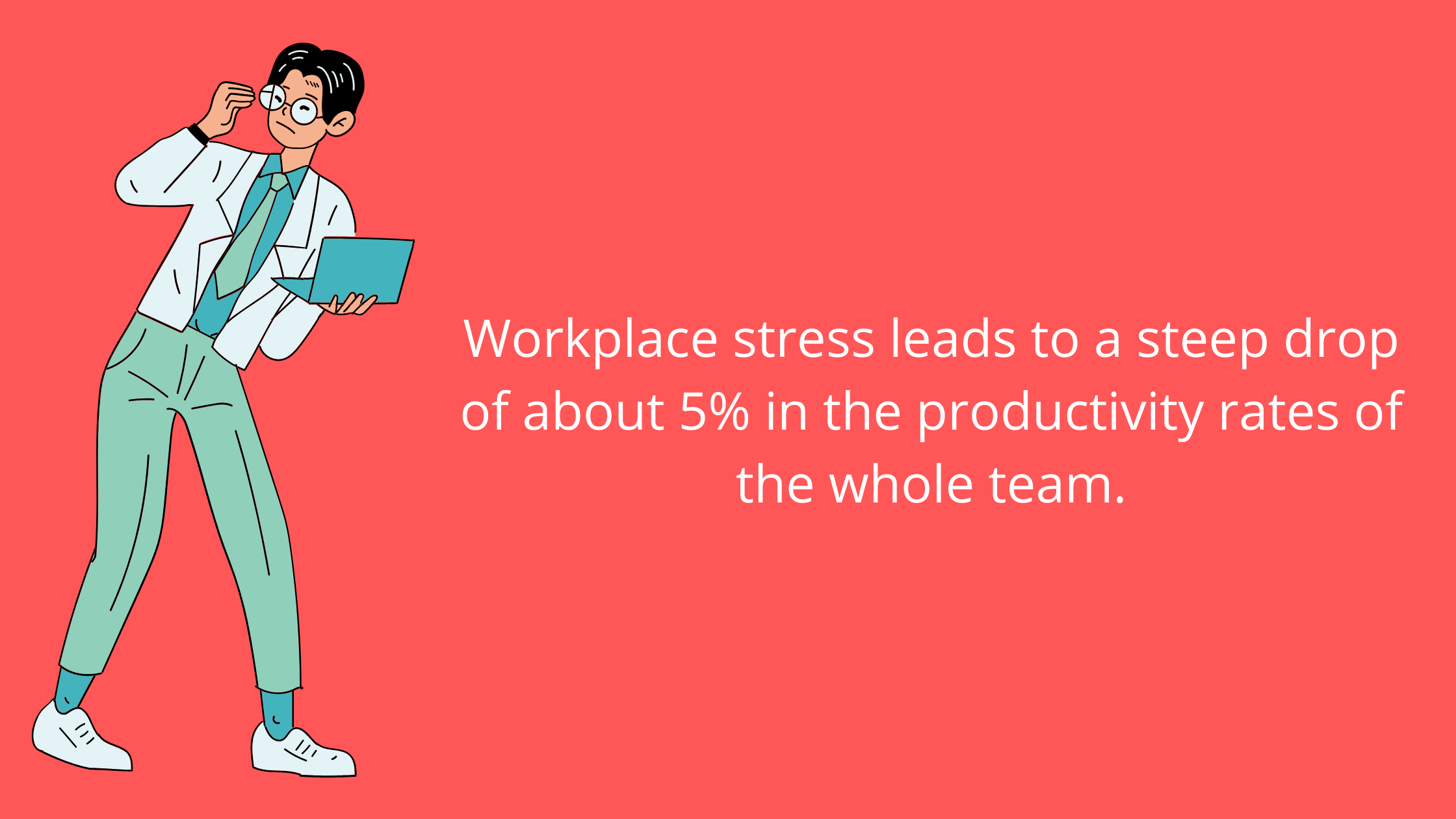 Workplace productivity stats & facts related to stress