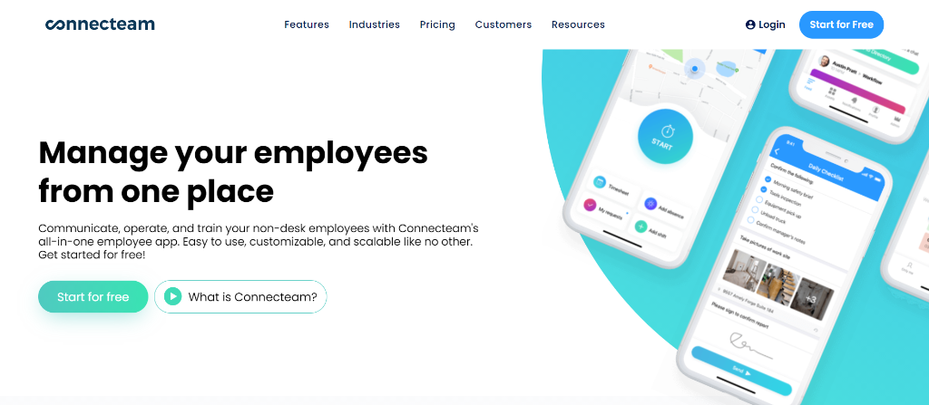 Connecteam for Employee Communication