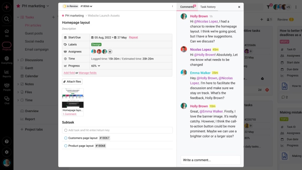 Collaborate with your team