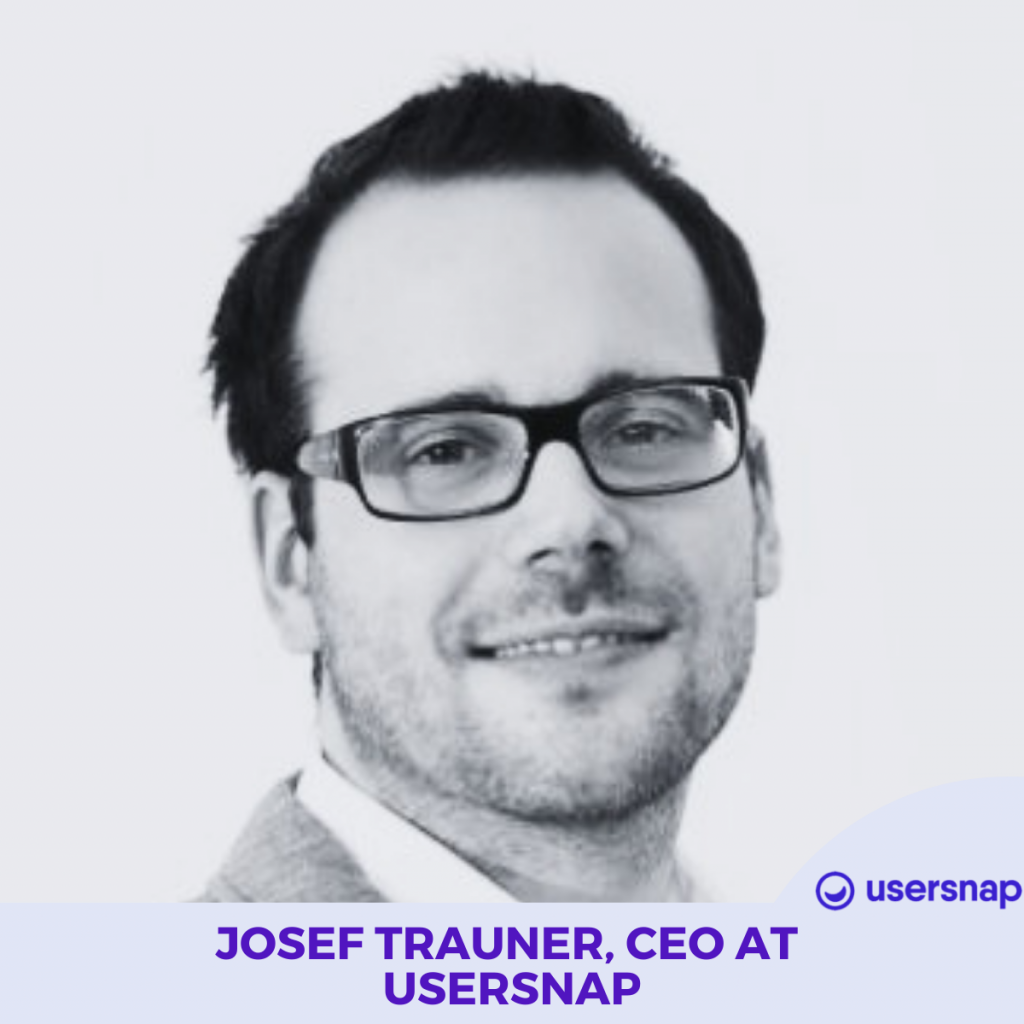 Josef Trauner, CEO at Usersnap