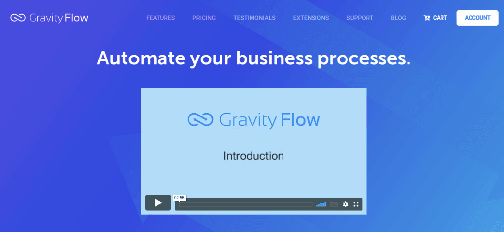 Gravity flow : workflow management software