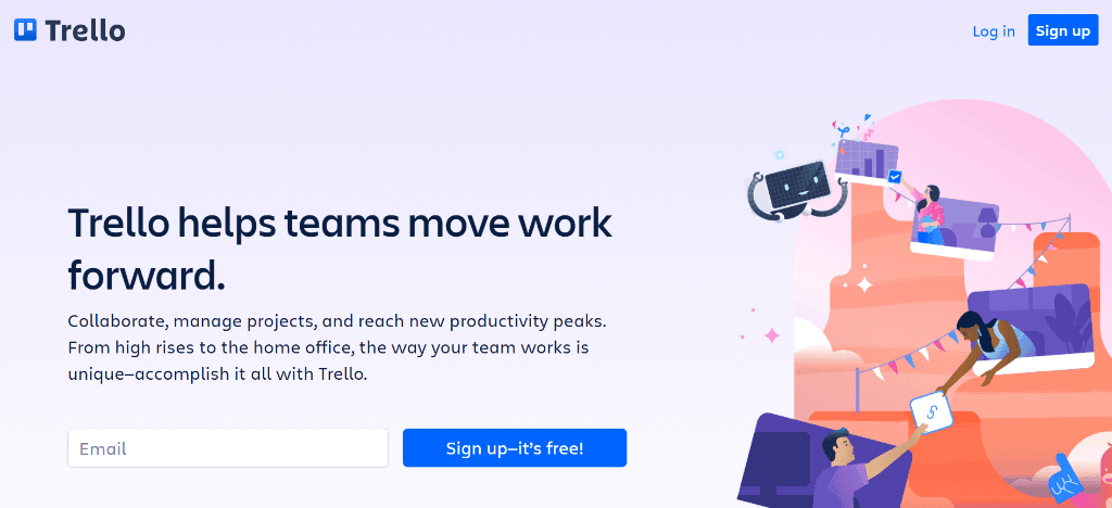 Trello: workflow management platform