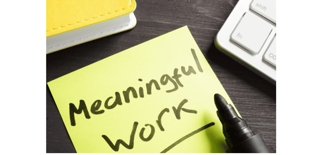 Meaning-making at work