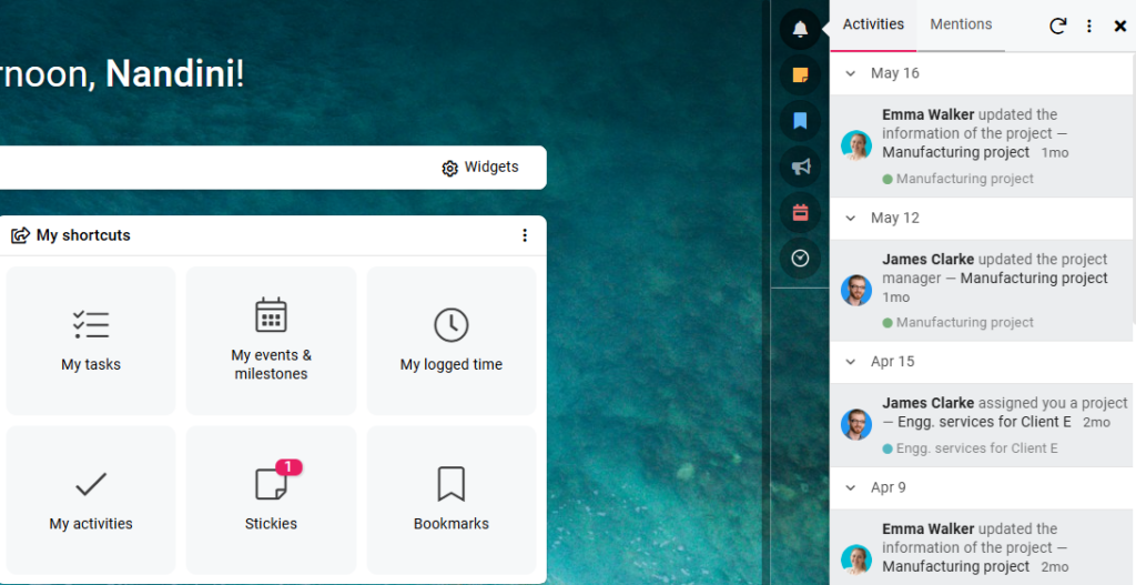 How do notifications and reminders work in ProofHub? 1