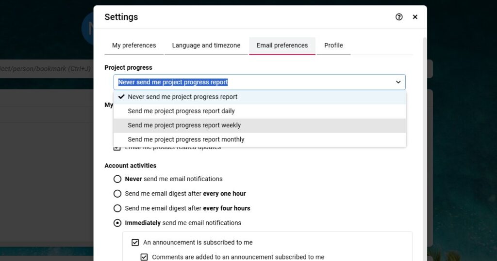 How do notifications and reminders work in ProofHub_ 3