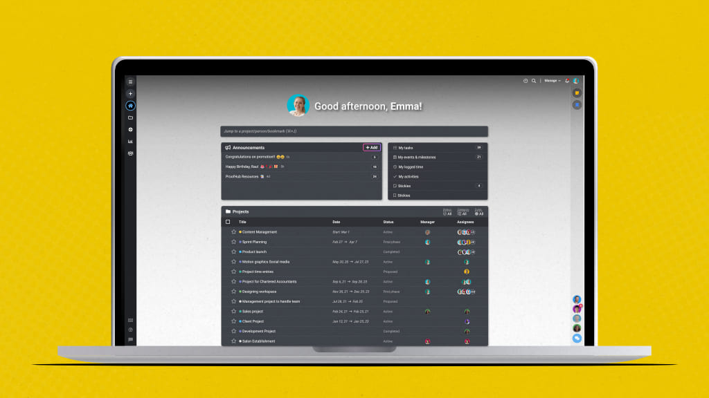 ProofHub Me View-The best way to track your personal productivity
