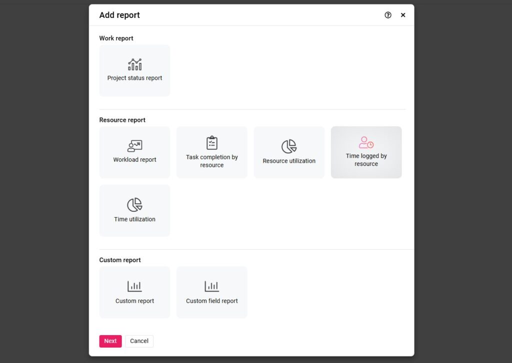 What reports can I generate in ProofHub to measure team productivity_