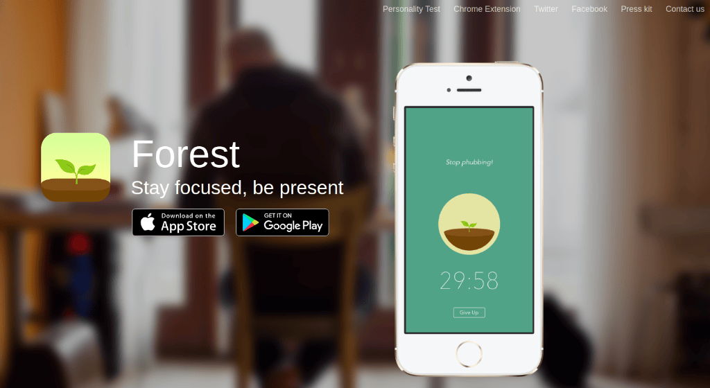 Best apps to manage time: forest app 