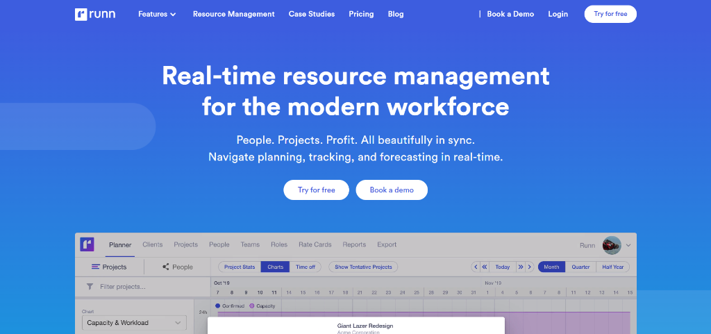 Resource Planning and Forecasting Software _ Runn