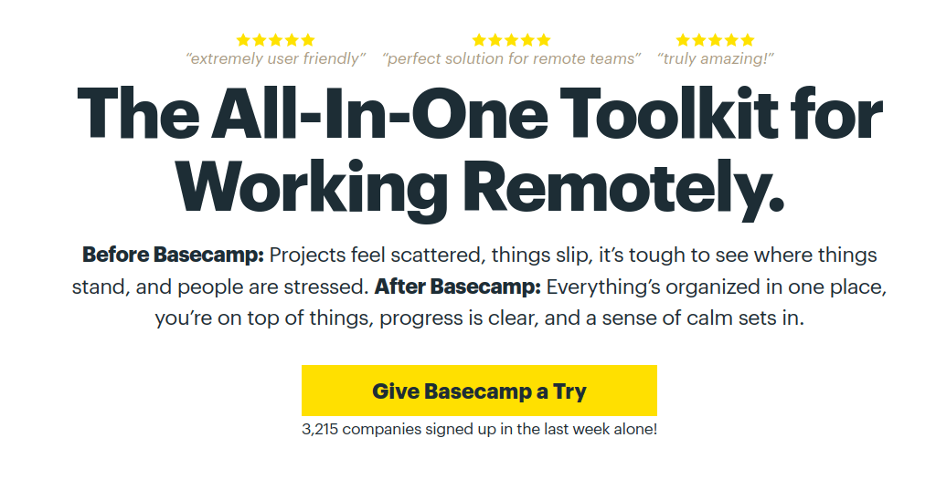 basecamp calendar