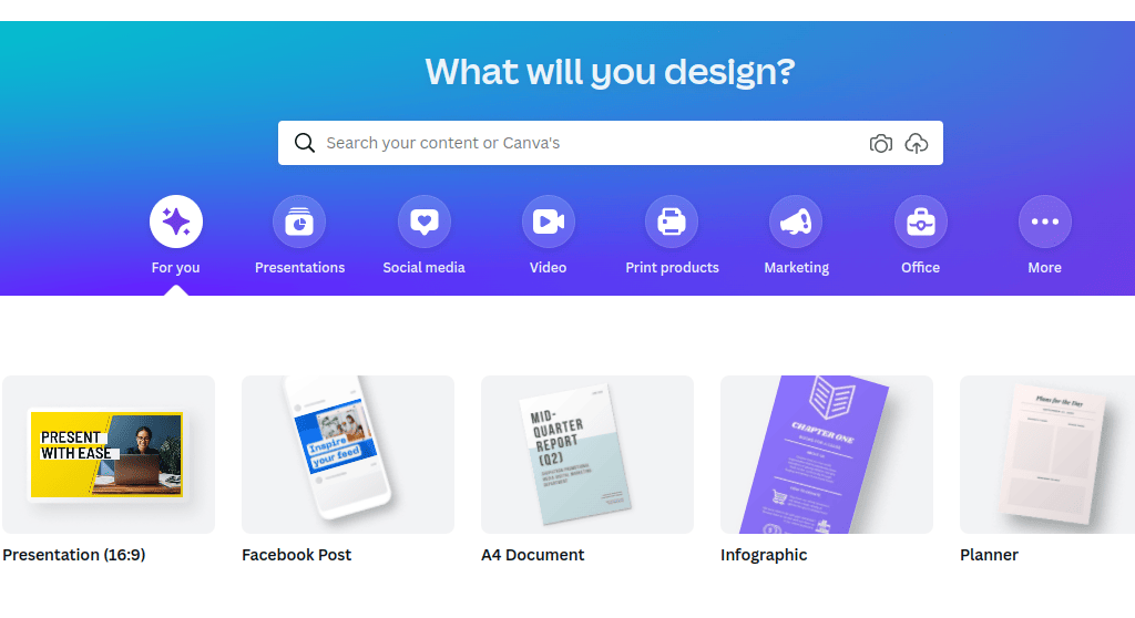 Canva is a design tool