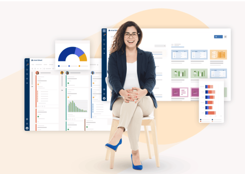 Smartsheet - apps like google sheets