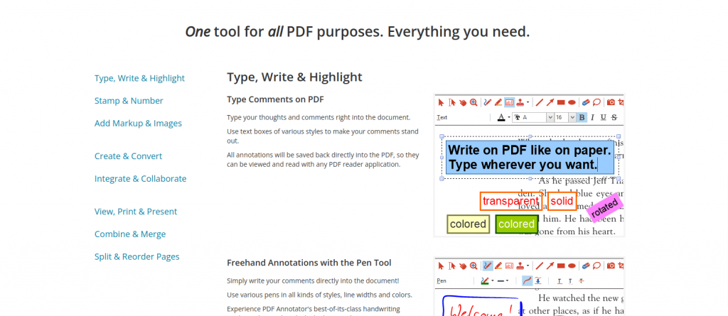PDF Annotator is suitable annotation software