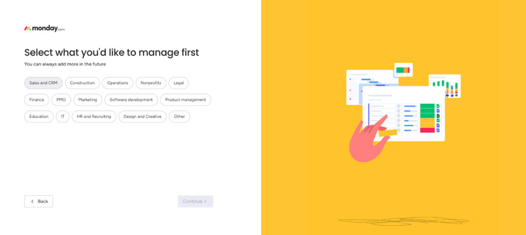 Onboarding and first experience