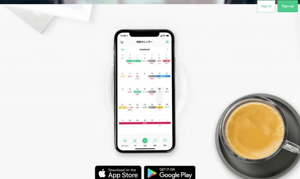 Time Tree as a best calendar app
