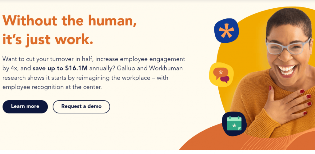 Workhuman is a leading social recognition platform