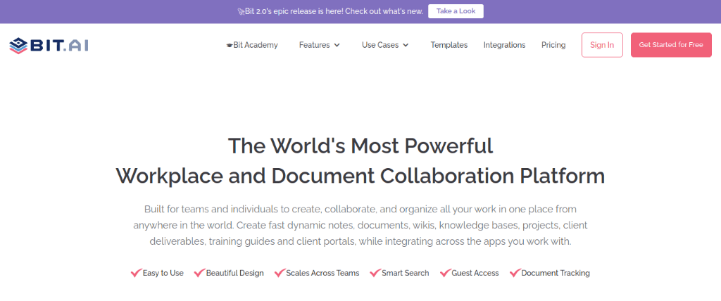 Bit-ai online document collaboration tool