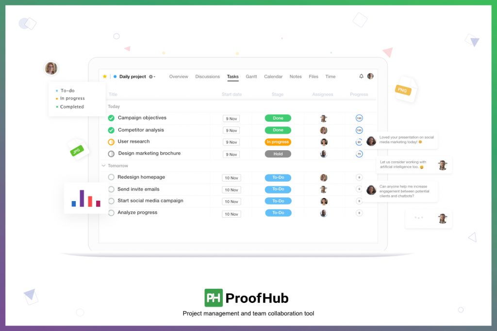 ProofHub: project management and team collaboration tool