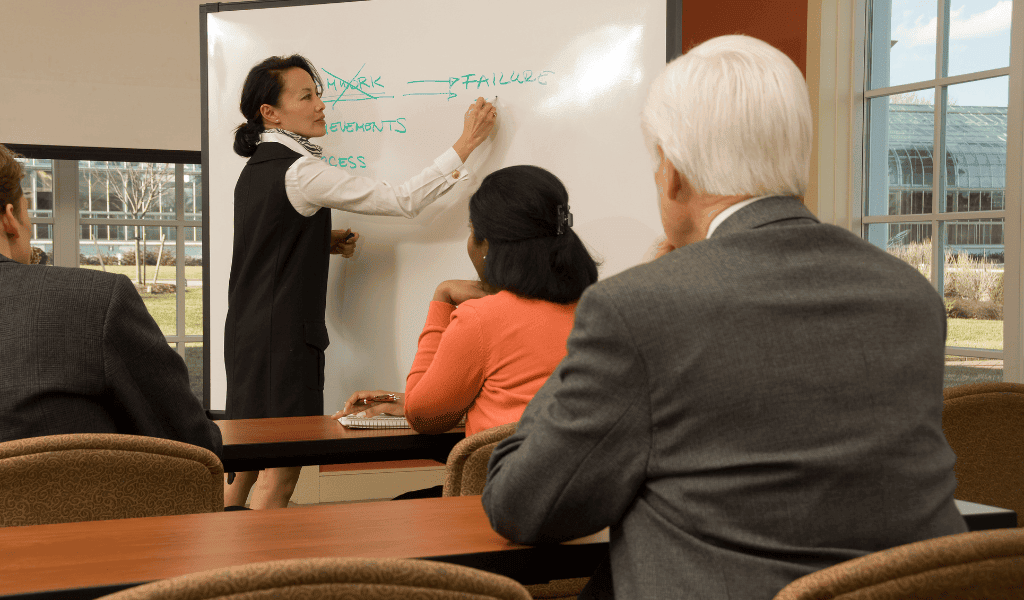 Take part in regular training sessions