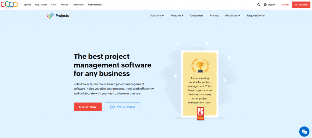 Zoho Projects