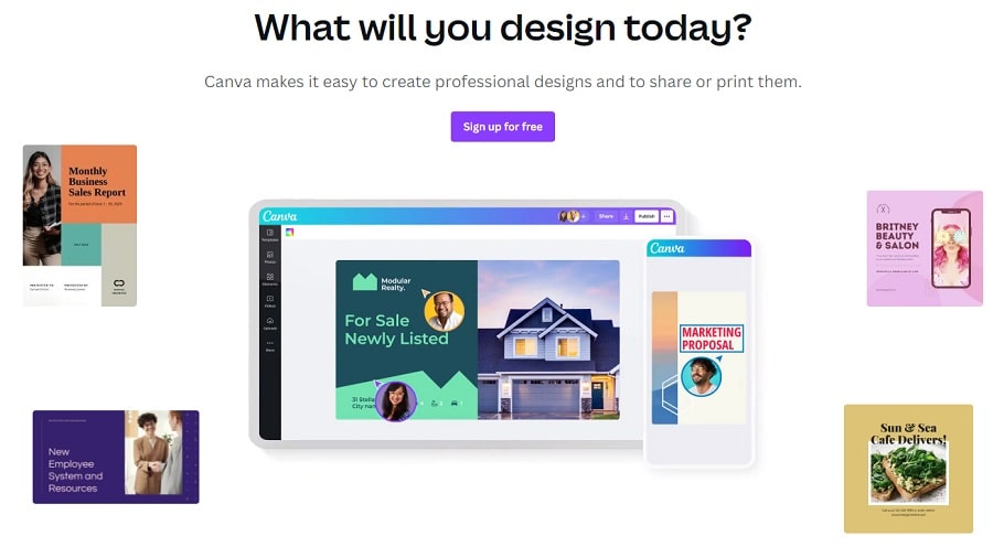 Canva - Designing tool for Startups