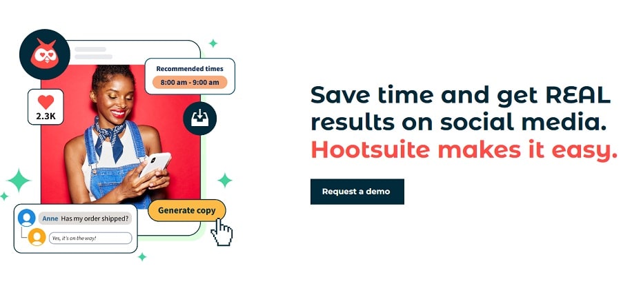 Hootsuite - tool for startups to manage social media marketing