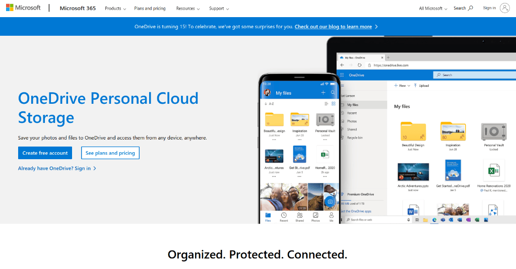 Microsoft OneDrive: tool for content collaboration