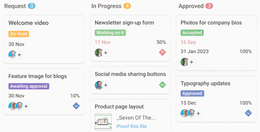 Stay updated on the task progress when on the go