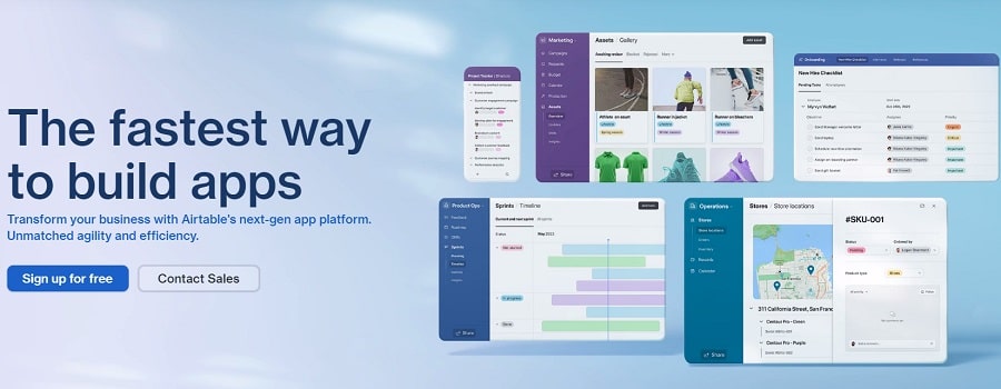 Airtable – Best alternative to clickup