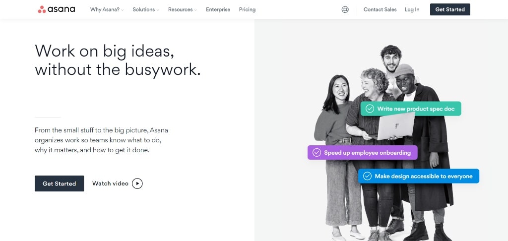 Asana - Software alternative to Clickup