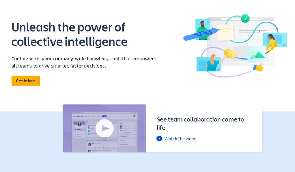 Confluence - knowledge management software for developers